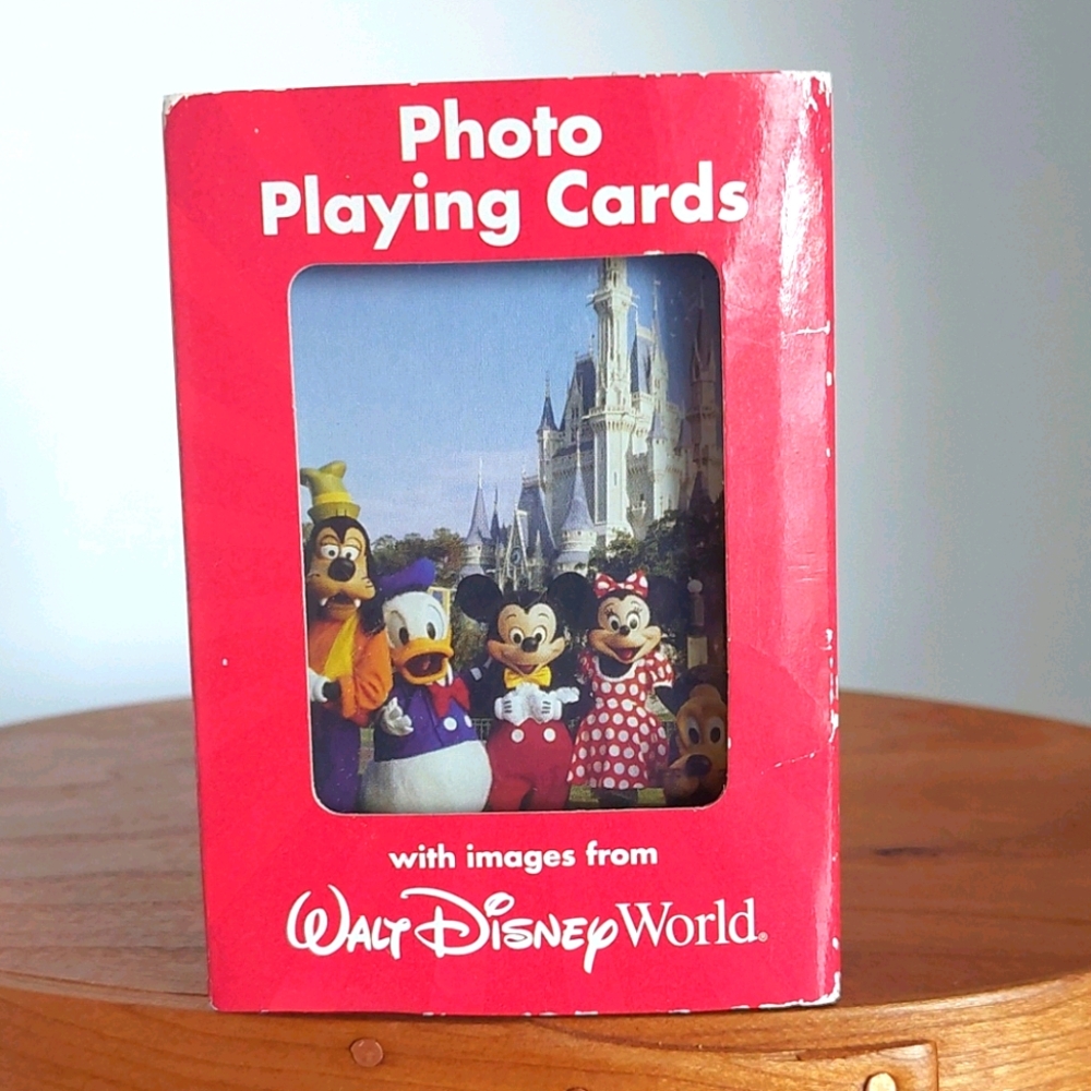 NEW~Vintage DISNEY Photo Playing Cards